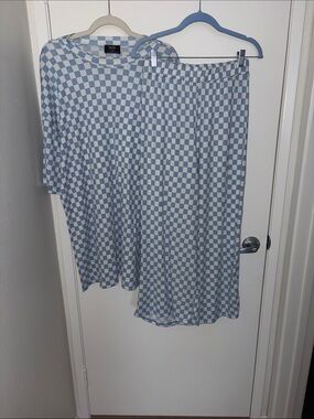 DRESSED IN LALA PLAYSET Blue Checkerboard  - Women's M